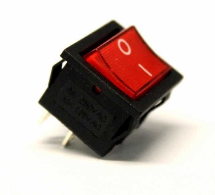 IC126 Soba Anahtarı Tekli Mini Işıklı 22x20mm #3