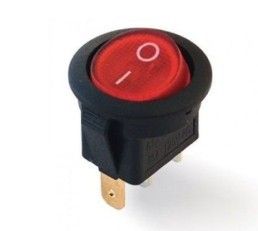 IC131W Yuvarlak Işıklı Anahtar ON-OFF 3P Körüklü #2