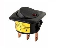 IC132D ON-OFF Ledli Anahtar 12VDC 25A 3P