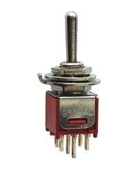 IC138 Toggle Switch ON-OFF 6 Pin SMTS-202