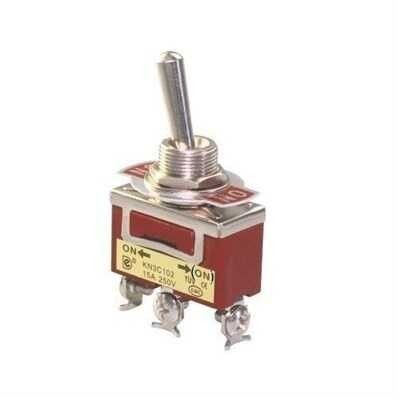 IC154 Toggle Switch Yaylı 3P ON-OFF-(ON)