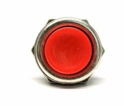 IC180 BTN-03 Kırmızı 11x24mm Metal Push Buton Yuva #2