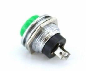 IC180  BTN-03 Yeşil 11x24mm Metal Push Buton Yuvar #2