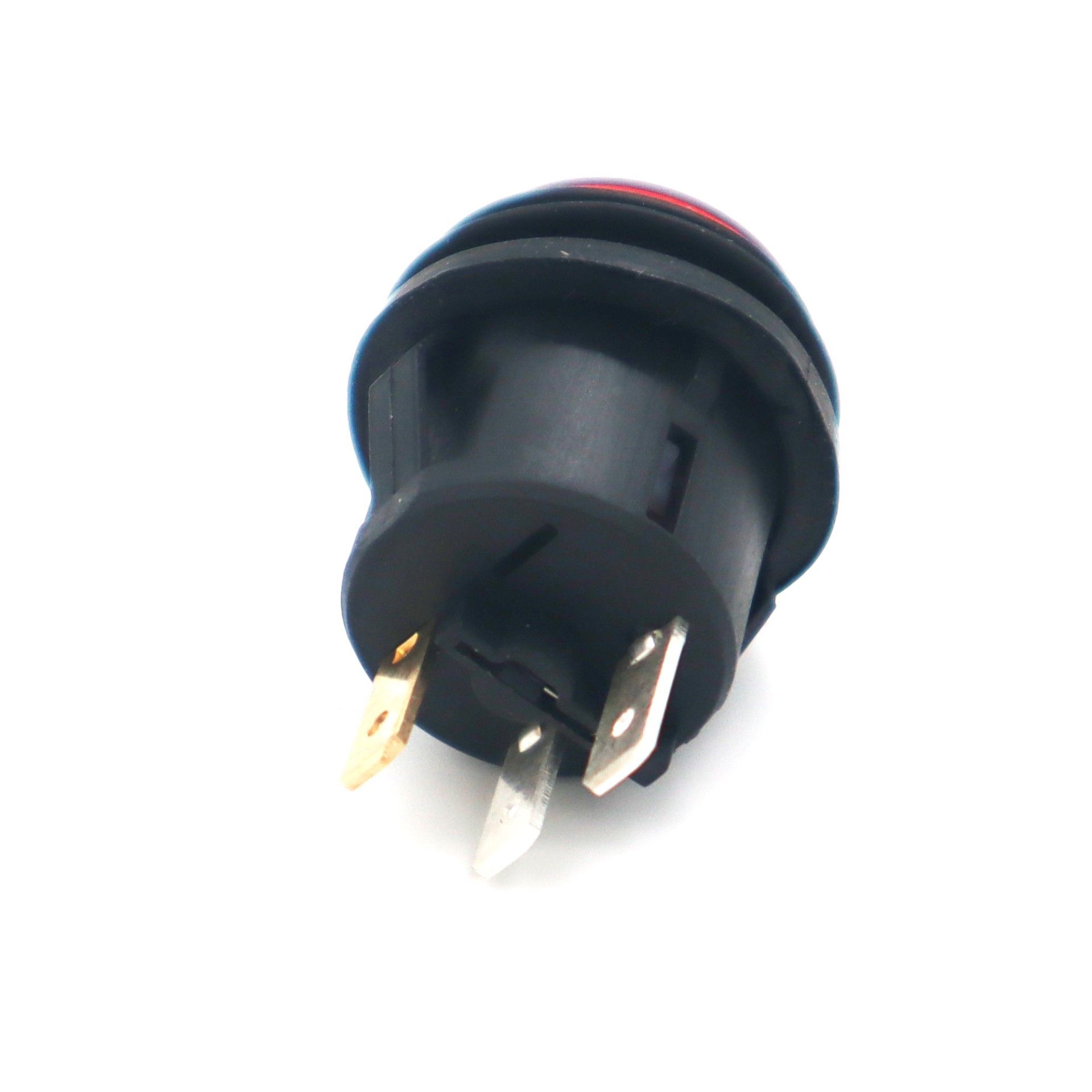 IC180W Işıklı Yuvarlak Körüklü Buton Kalıcı 12V #3