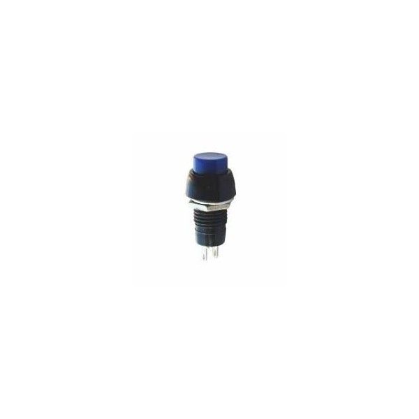 IC186 Yuvarlak Mavi Push Buton Yaylı 38x16mm #2