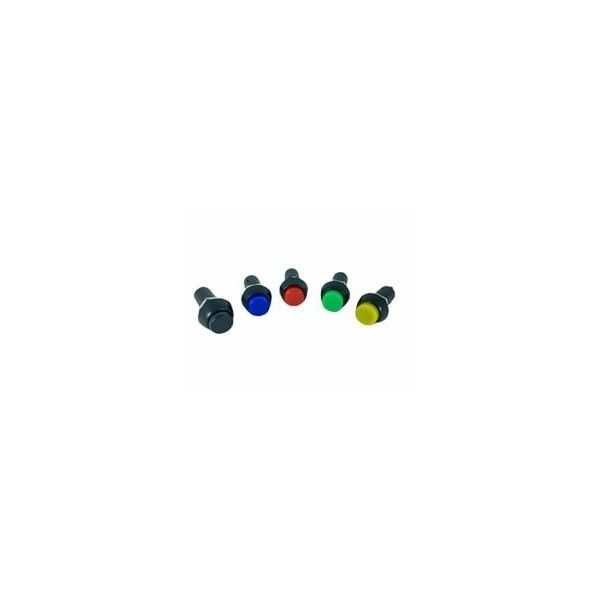 IC186 Yuvarlak Mavi Push Buton Yaylı 38x16mm #3