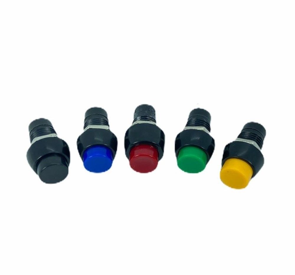 IC190 Kırmızı Buton 10mm Kalıcılı #2