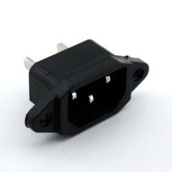 IC212 3 Pin Power Erkek Soket Şase Monte #4