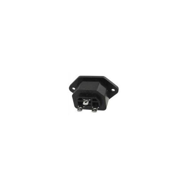 IC212A-K 3 Pin Power Dişi Şase Monteli Soket Kulak #3