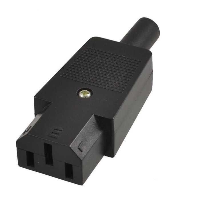 IC215A  3 pin Power Dişi Kablo Monte Tipi Soket