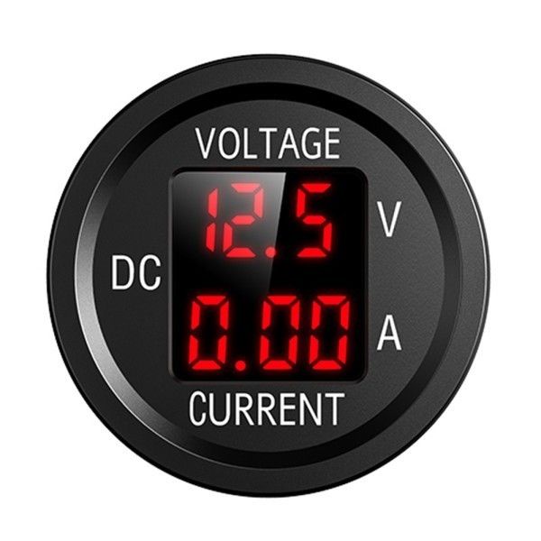 IC231E Pano Tipi Volt/Ampermetre 28mm #1