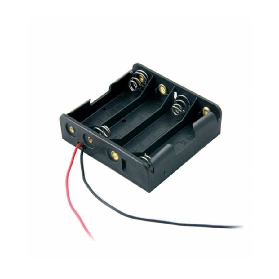 IC234A 4 lü AA Pil Yatağı Yan Yana #2