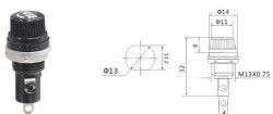 IC236 Fuse Sigorta Yuvası Büyük 6x30mm #2