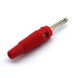 IC238B Banan Fiş Erkek Kırmızı Silikonlu #3