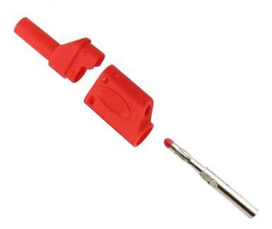 IC238E Banan Jak Korumalı 4mm Kırmızı #2