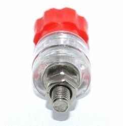 IC240B Kırmızı Şeffaf Born Klemens Dişi 40x15mm #3