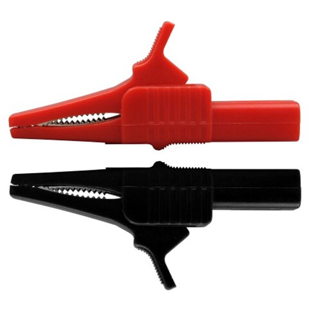 IC243B  4MM Banan Jak Girişli Krokodil (2li Paket) #3