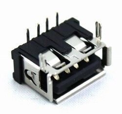 IC265C Usb Dişi Şase Soket 90º Kısa