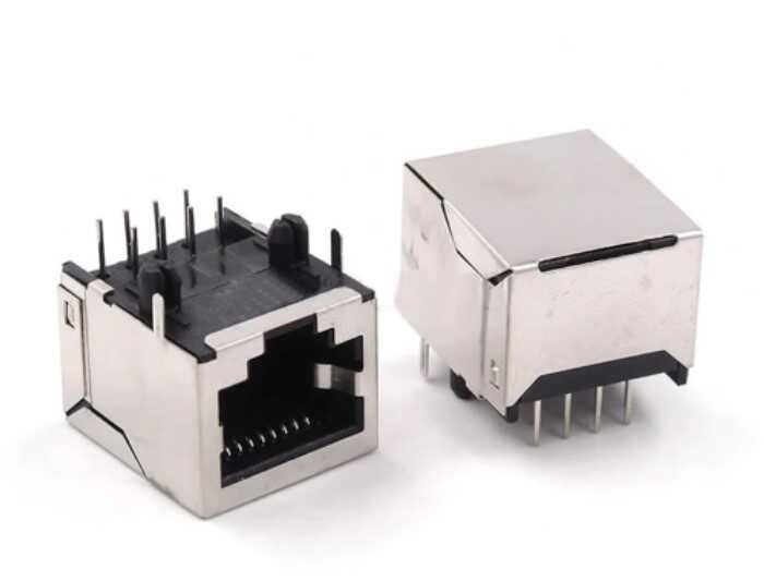 IC266H-5 PCB Şase Tipi RJ45 Soketi #3