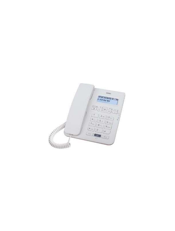 Karel TM145 Ekranlı Krem Masaüstü Telefon #2