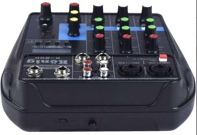 König K-400 USB 4 Kanal Dec Mikser #4