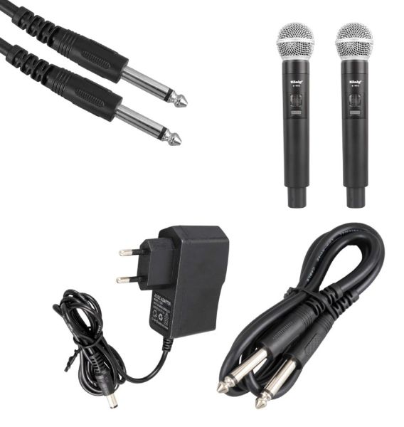 König K-990 E-E UHF Çift Kanal 2 li El Mikrofonu #2