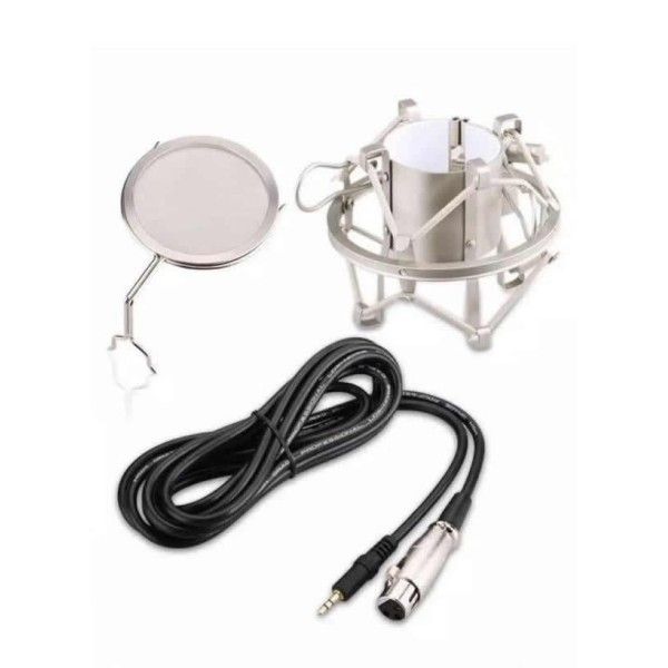 König K-CM502 Condenser Kayıt Mikrofonu (Mavi) #3