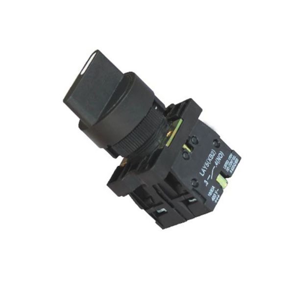 LAY5-ED53 22mm Kısa Mandal 1-0-2 Yaylı 2NO
