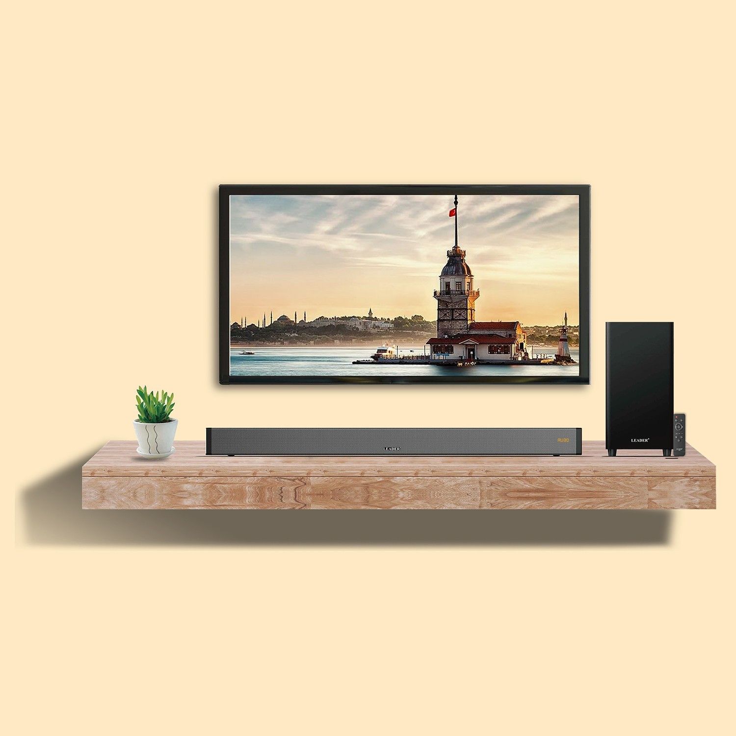 Leader SB33 600W 2.1 Soundbar Ses Sistemi #4