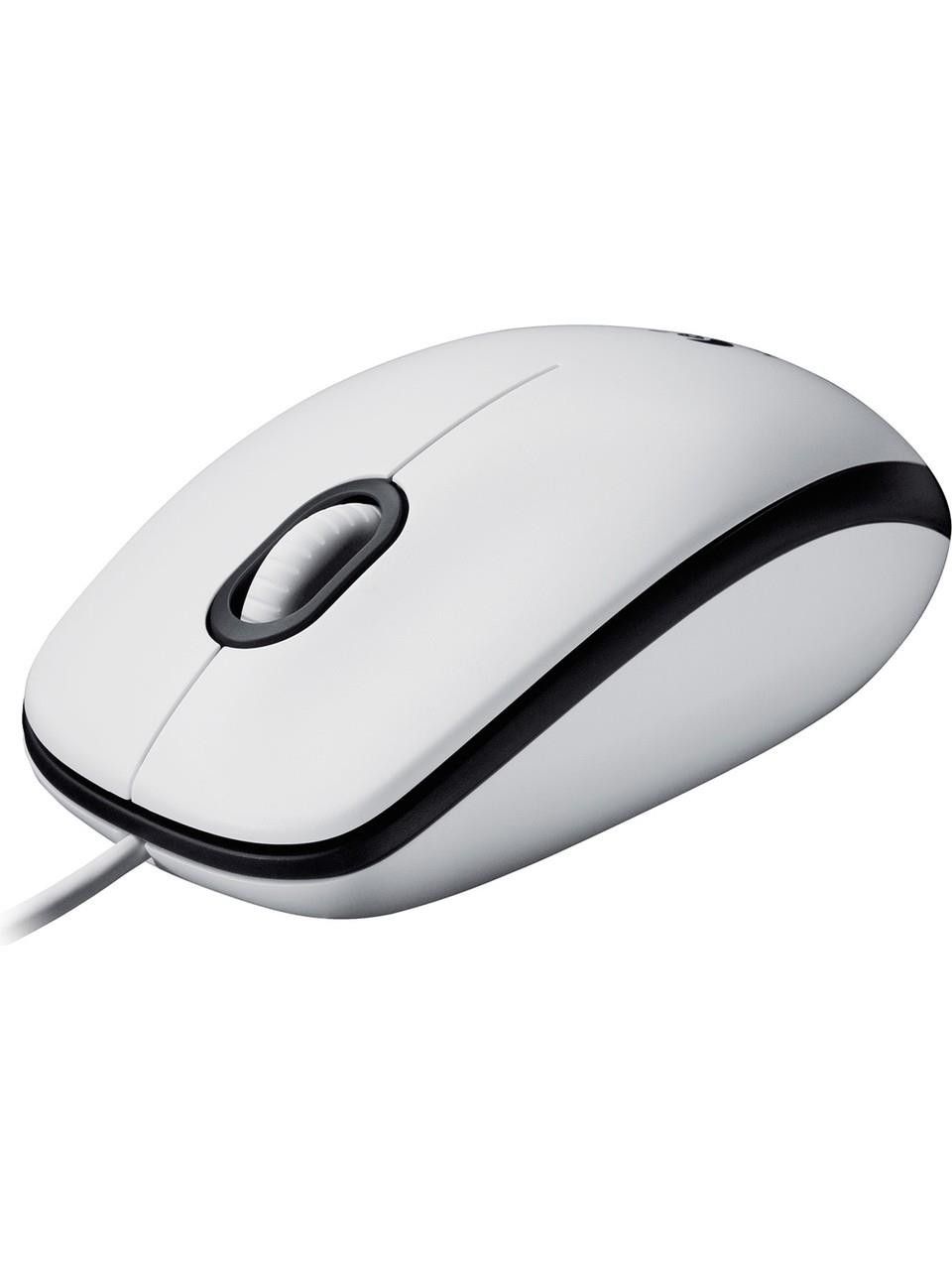 Logitech M100 Kablolu Beyaz Mouse #3
