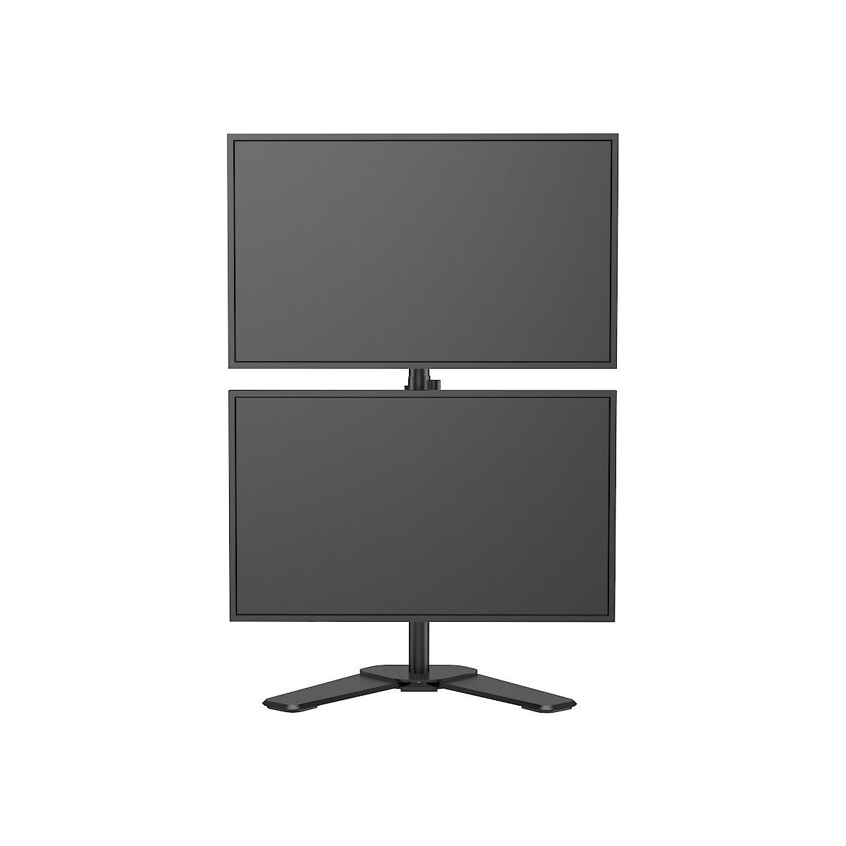 M073 13'-27' Asansörlü Çift Monitör Standı #4