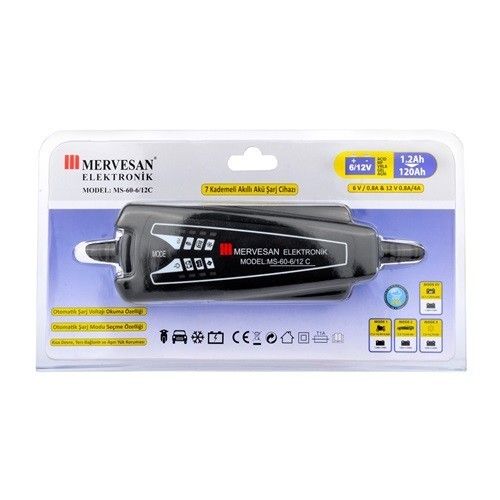 Mervesan MS-60-6,12C 60W  6.9-14.2V 4A Akü Şarj #2