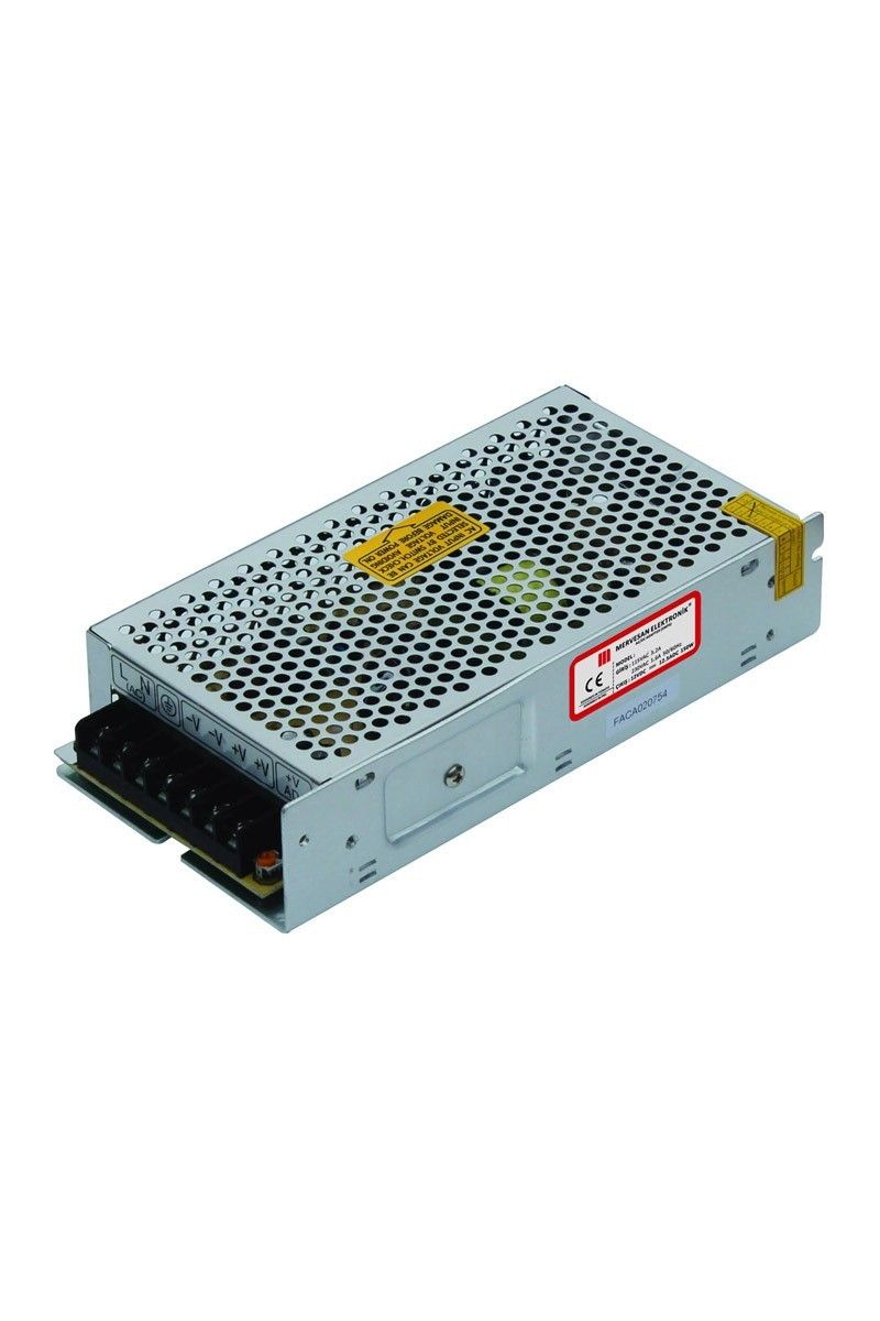Mervesan MT-150-24 150W 24V 6.2A Metal Kasa Adaptör #1