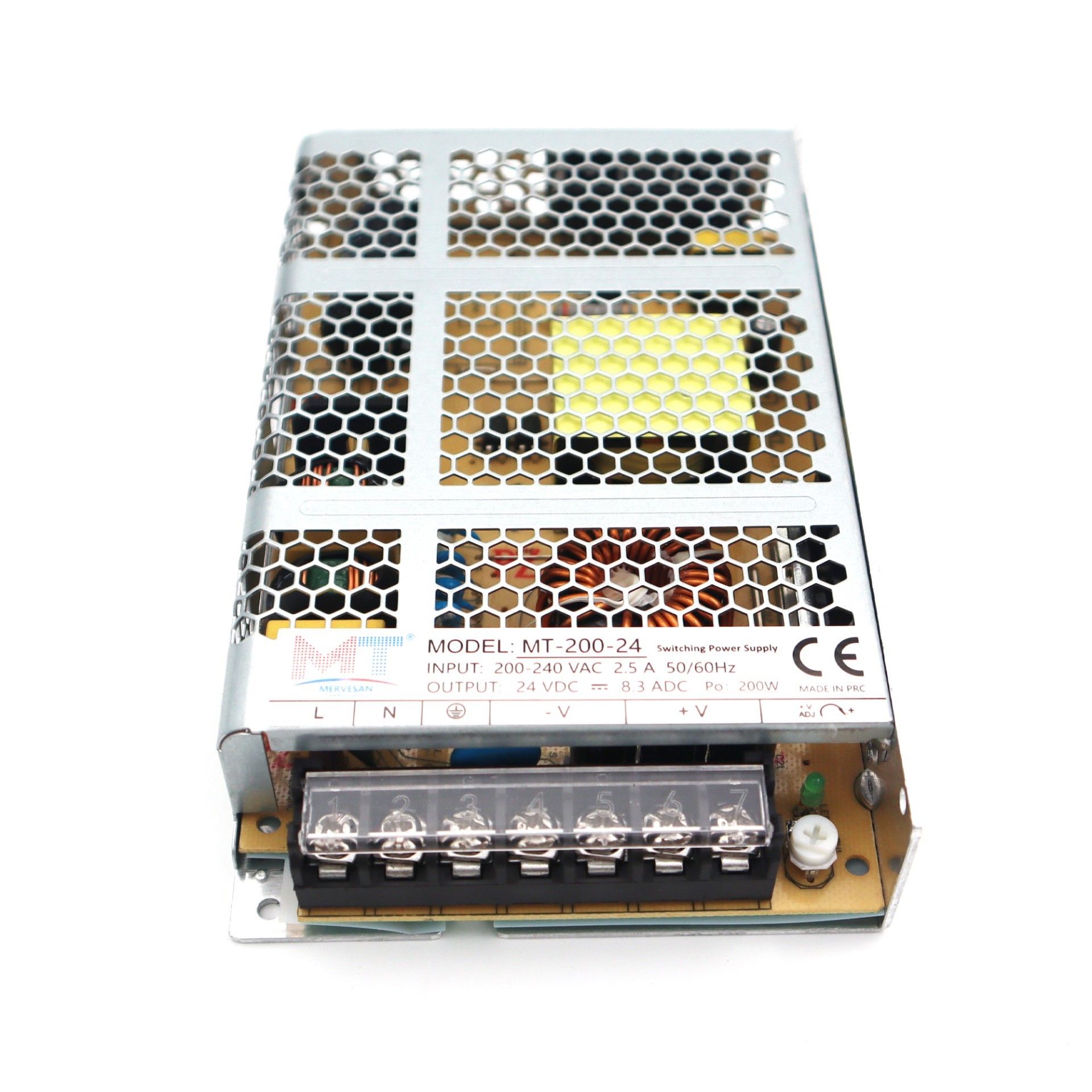 Mervesan MT-200-24 200W 24V 8.3A Metal Kasa Adaptör #4