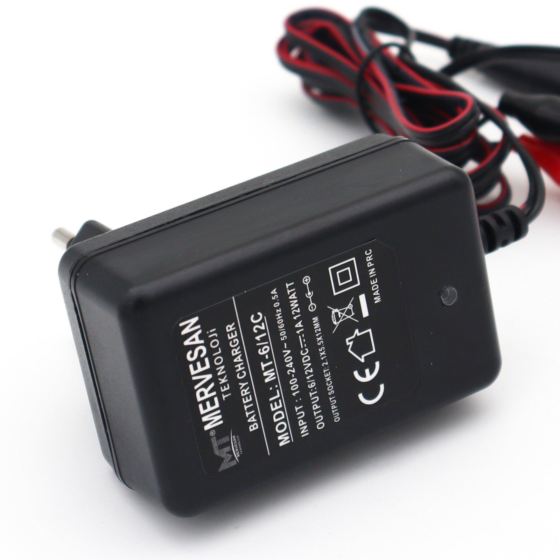Mervesan MT-6/12C 15W  6V-12V 1A Akü Şarj Cihazı #4