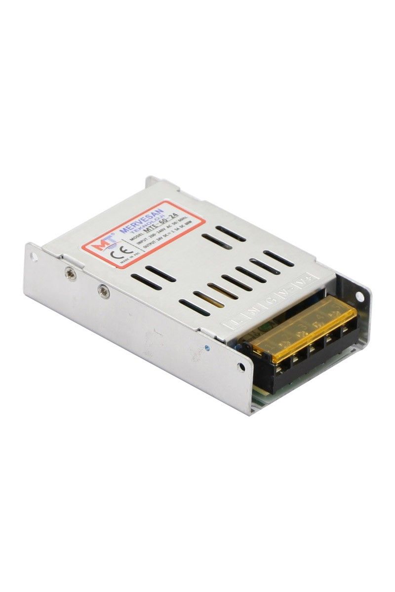 Mervesan MT-60-12 60W 12V 5A Metal Kasa Adaptör