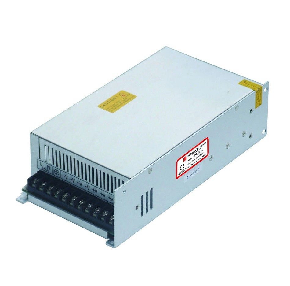 Mervesan MT-600-12 600W 12V 50A Metal Kasa Adaptör
