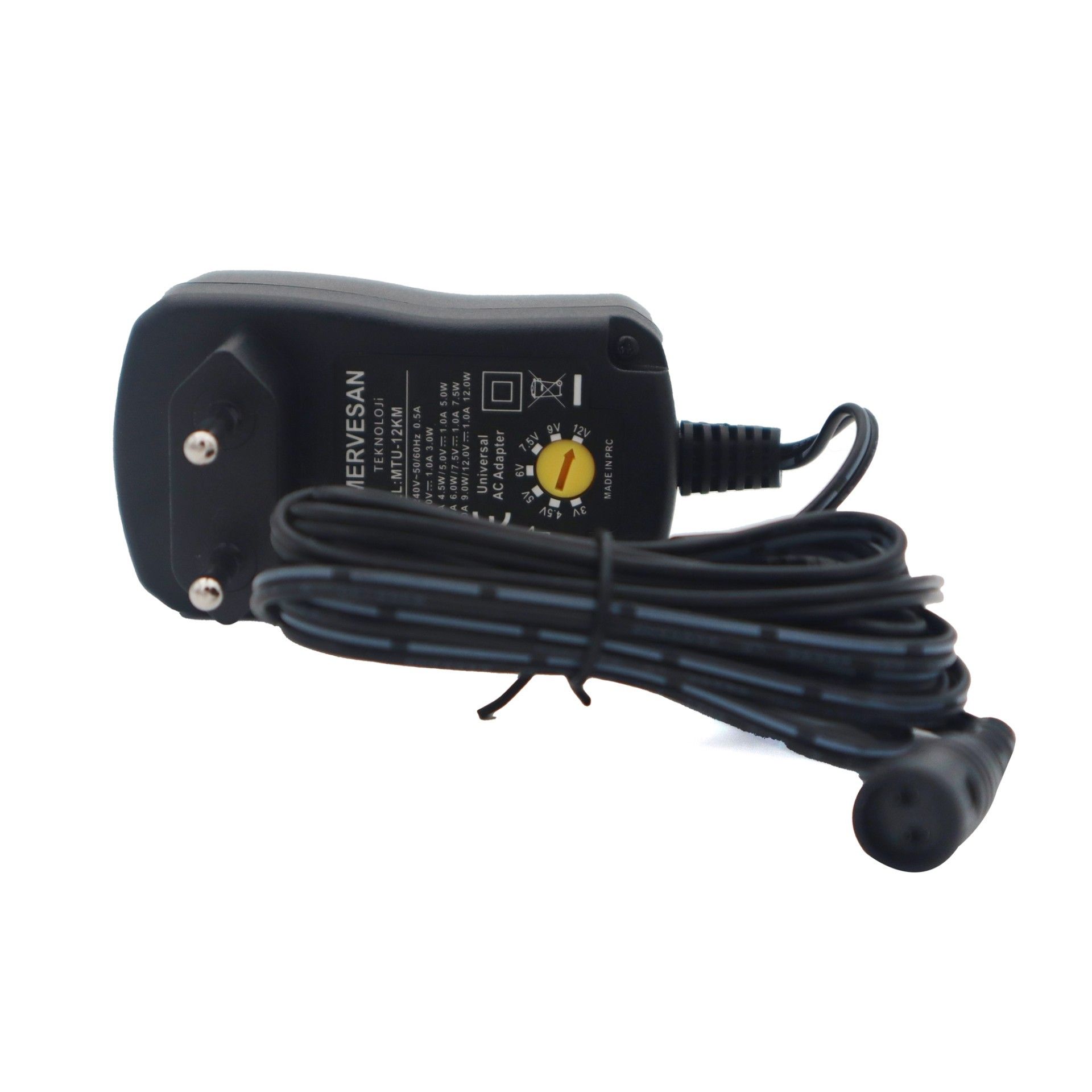 Mervesan MTU-12KM 3-12V 1A L Jaklı Ayarlı Adaptör #4