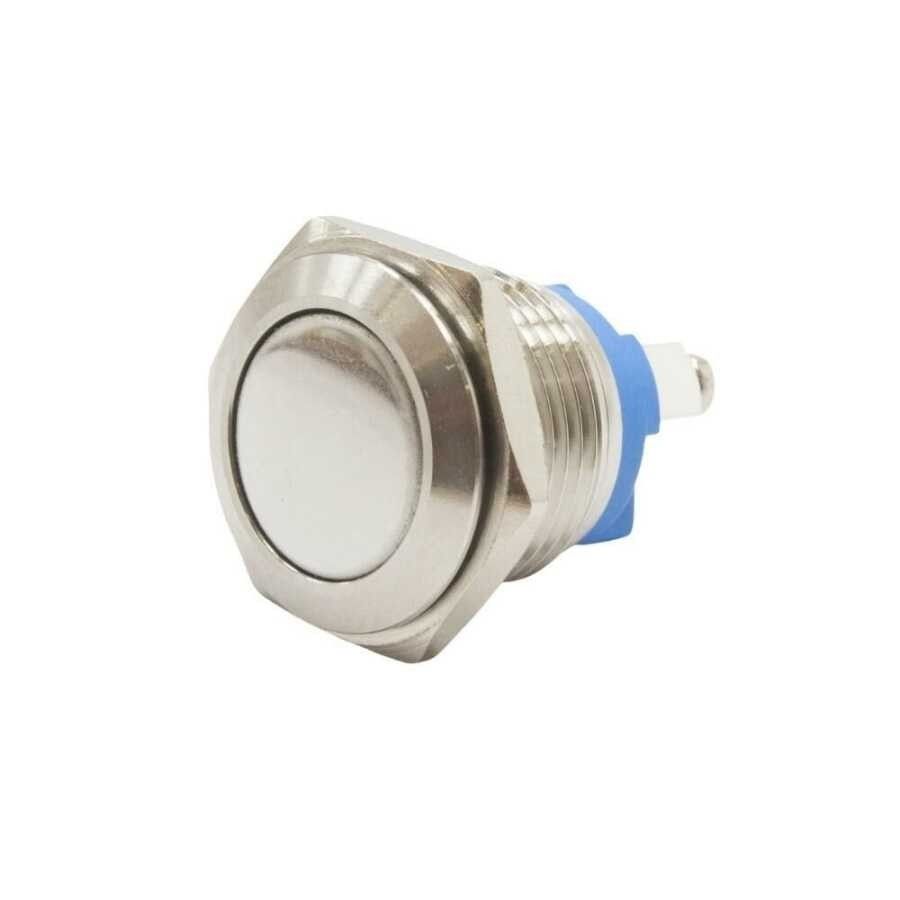 Metal Buton Yaylı 16mm #3