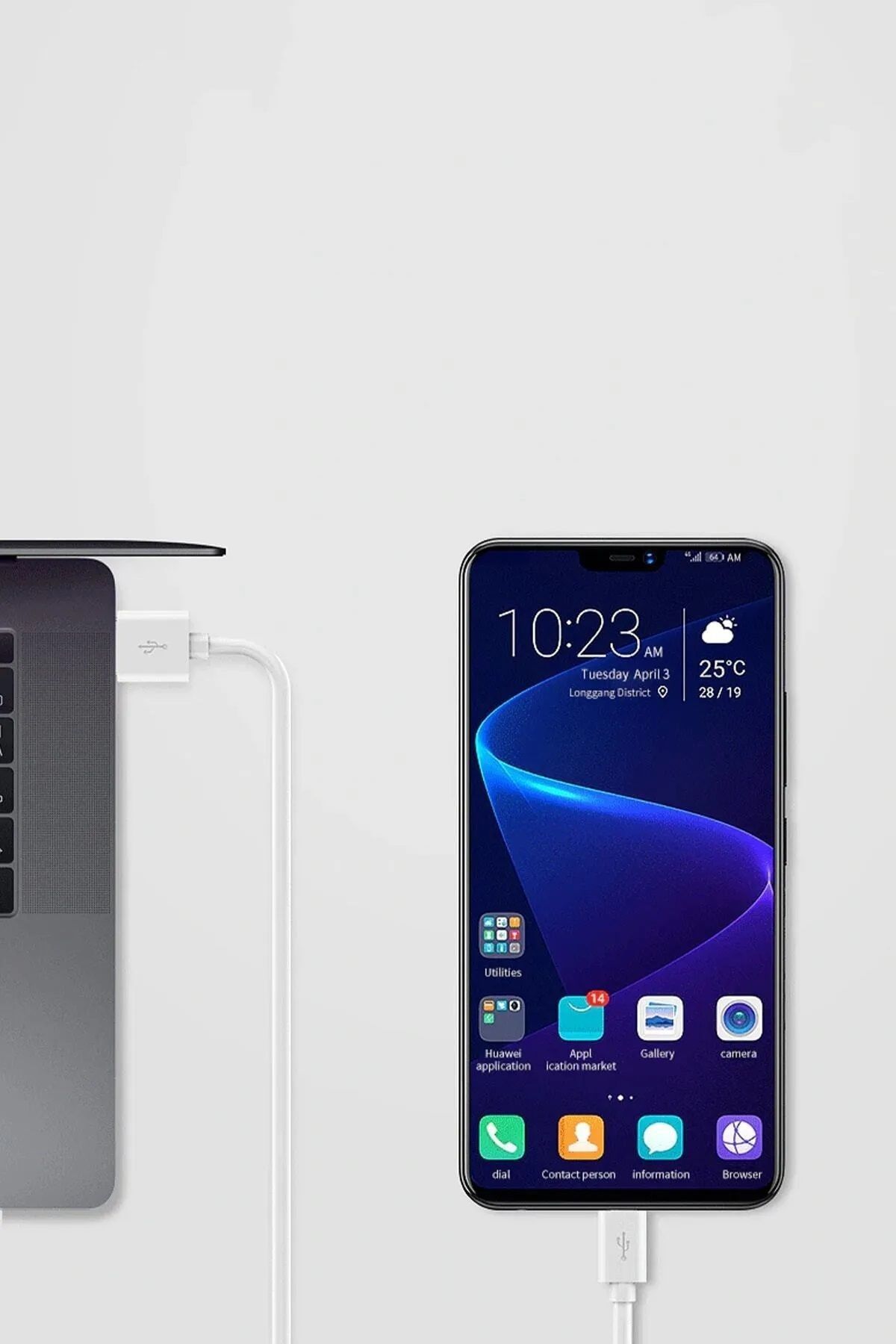Micro Usb Jaklı 1.5m. Adaptör Kablosu #4