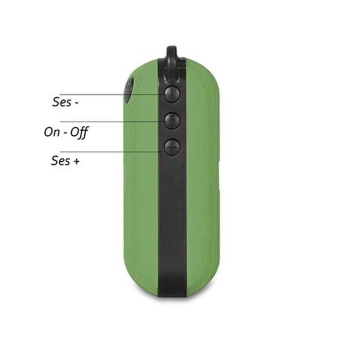 Mikado MD-22BT Yeşil TF Fm Bluetooth Şarjlı Speaker #2