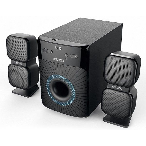 Mikado MD-360BT 2+1 38W Multimedya Speaker #2