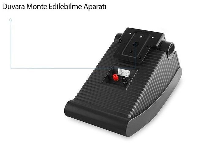 Mikado MDK142-5 12.7cm 20W Max:80W Siyah 2'li Duvar Hoparlörü #2