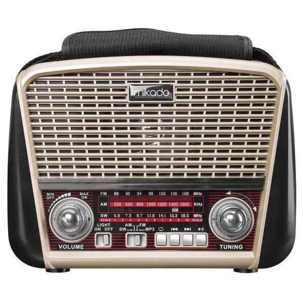 Mikado MDR-8BT Gold Usb/Fm/Am/Sw/BT Speaker #1