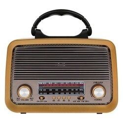 Mikado MDR-99 Ahşap USB-TF Bluetooth Klasik Radyo #1