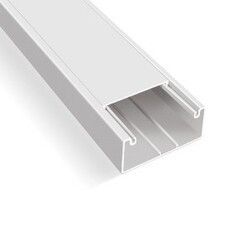 Mutlusan 100X50MM Kablo Kanalı İçten Kapaklı 2 Metre