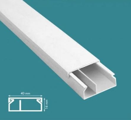 Mutlusan 40x16 Yapışkanlı Kablo Kanalı 2 Metre #2