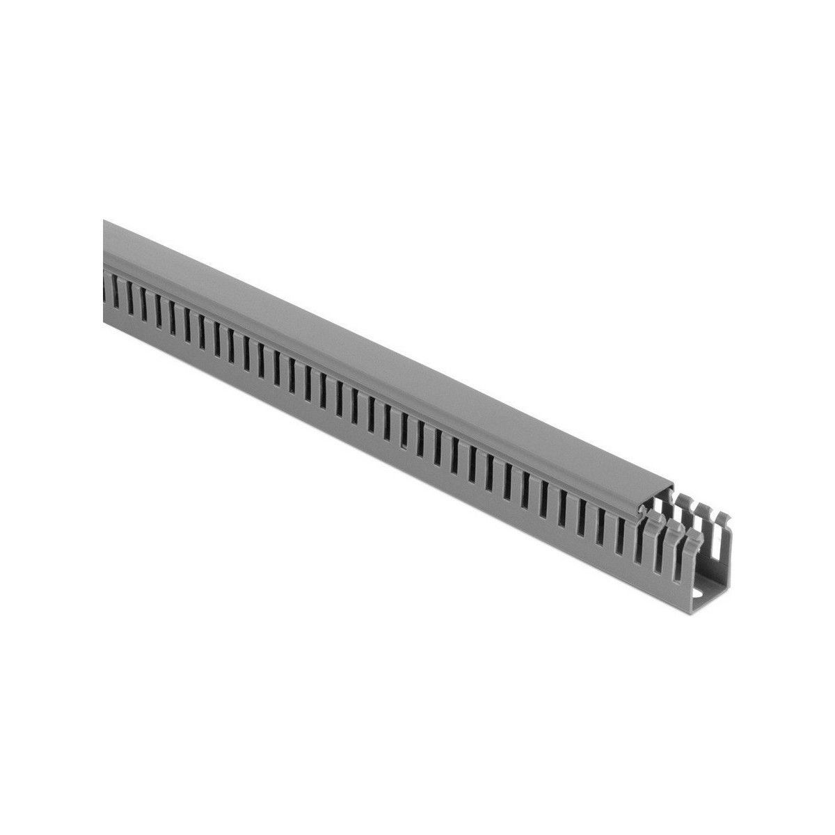 Mutlusan Promex 25x40 Delikli Kablo Kanalı Gri 2m.