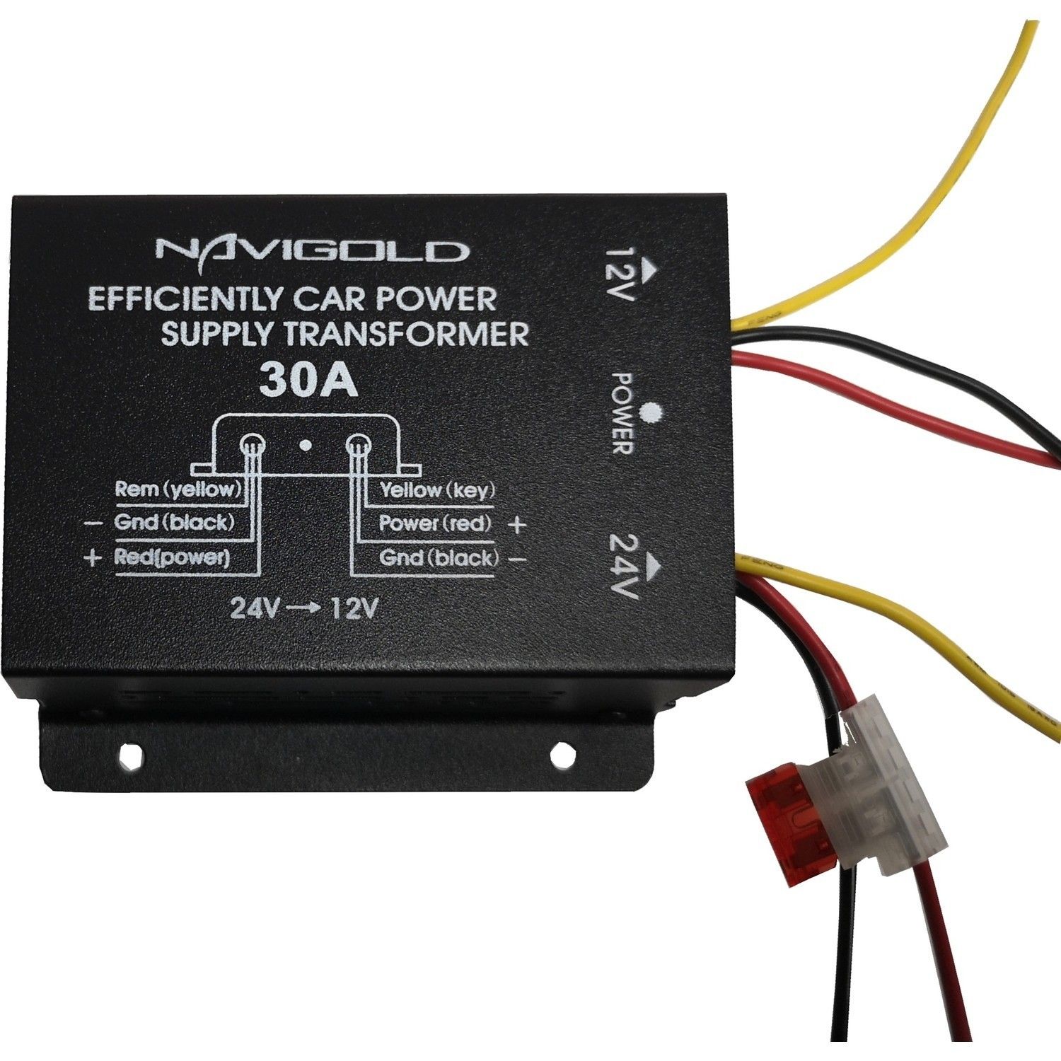 Navigold 24V,12V DC 30A Oto Konvertör #2