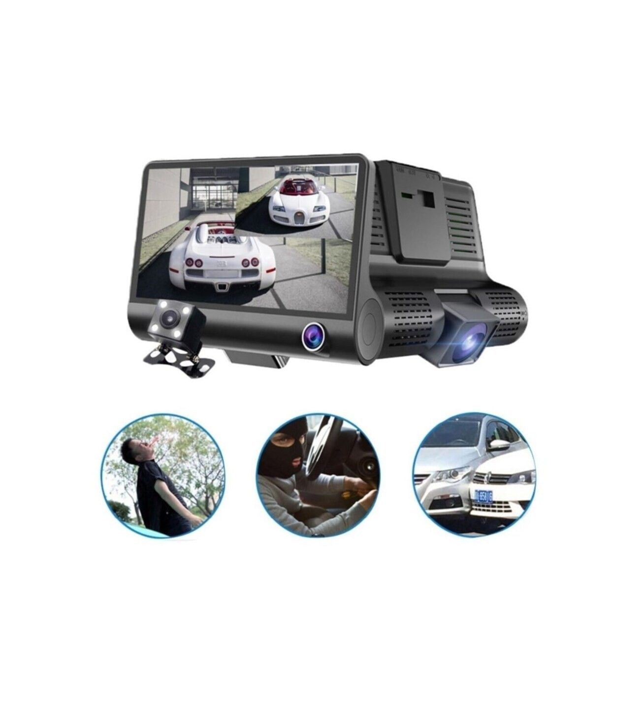 Navigold DS-313 Araç DVR 3 Kameralı Set #2